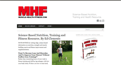 Desktop Screenshot of muscle-health-fitness.com
